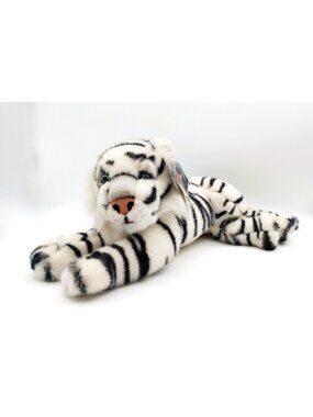 Rick thomas The Majestic White Bengal Tiger Plush A&A Plush 15" Very Rare
